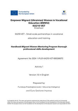 Emwu Handbook for Educators