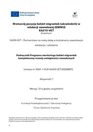Emwu Handbook Po Polsku
