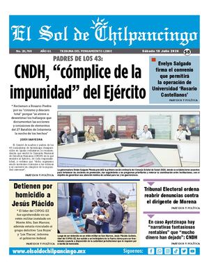 El Sol De Chilpancingo 18 Julio 2026 Compressed