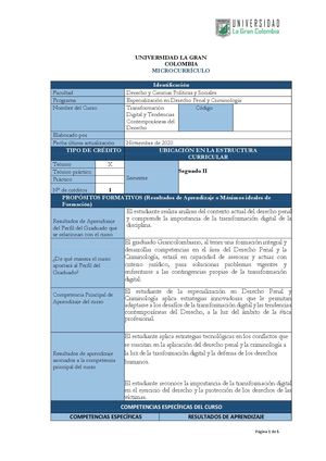 Transformación Digital Y Tendencias Contemporáneas Del Derecho