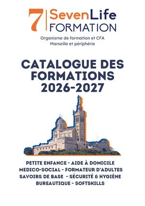 Catalogue Formations General SEVEN LIFE