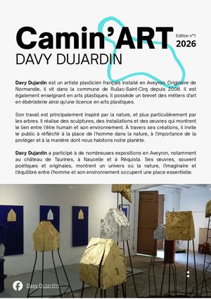 Présentation Camin'art - Davy Dujardin