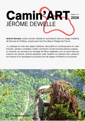 Présentation Camin'art - Jerome Dewelle