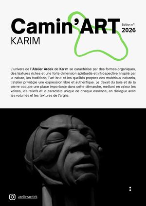 Présentation Camin'art - Karim