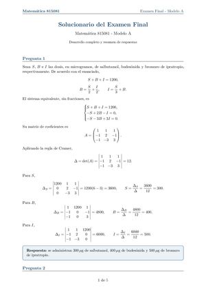Solucionario Matematica 26 1