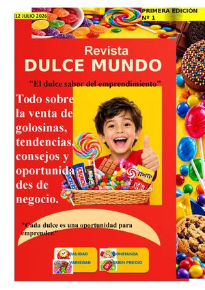 Revista Dulce Mundo - EVILENI ARTEAGA SEGURA