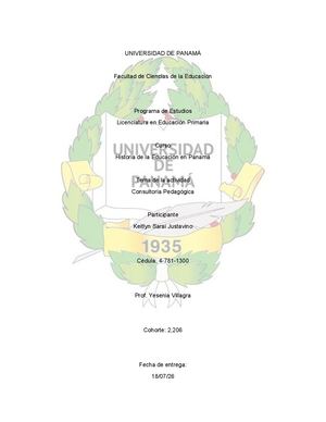 Universidad De Panamá Español