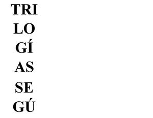 Trilogías