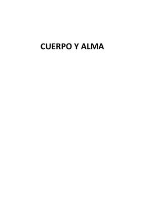 Cuerpo Y Alma