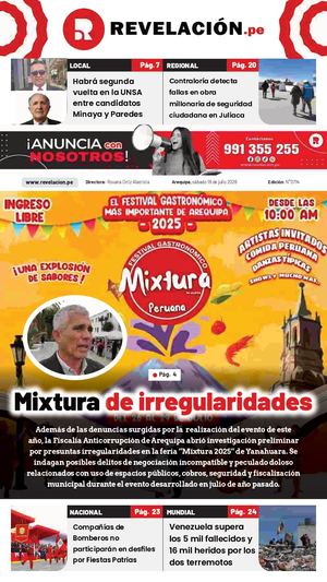 2026 07 18 Diario Revelacion Aqp