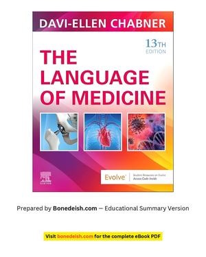 The Language of Medicine 13th Edition overview pdf