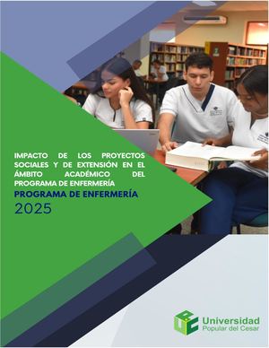 Impacto de los Proyectos de Extension en el ámbito académico del programa de enfermeria