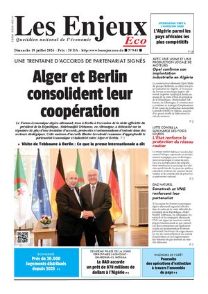 LES ENJEUX ECO N°934