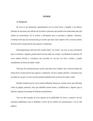Avisos 1