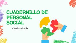 Cuadernillo De 4to De Primaria