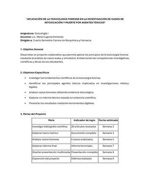Toxicologia Forense