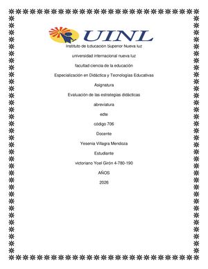 Asesoria Pedagogi Nydy