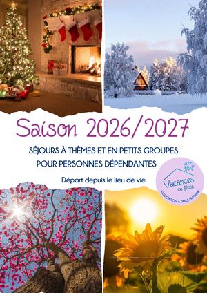 Catalogue Vacances En Fêtes 2026 2027
