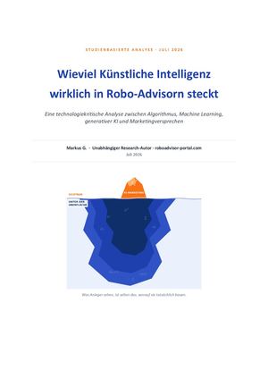 Wieviel Ki Steckt Wirklic In Robo Advisorn 2026