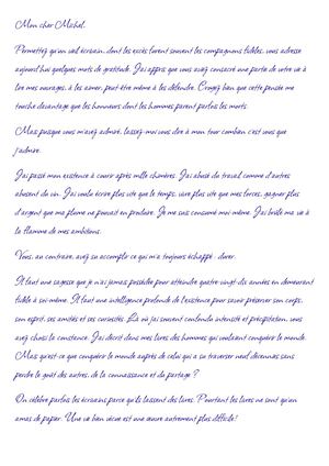 Avec Toute Mon Admiration Balzac,