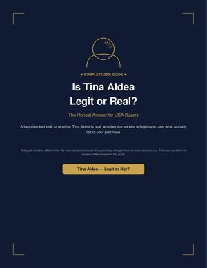 Is Tina Aldea Legit Real 2026