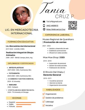 Cv de TCP