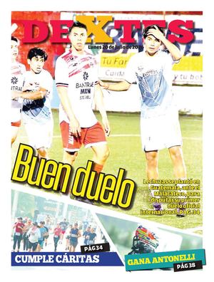Deportes Lunes 20 De Julio De 2026