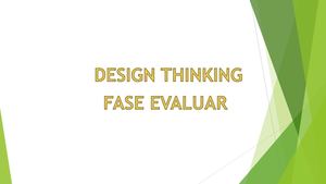 Fase Evaluar