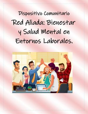 Cartilla Digital Dispositivo Comunitario Acción Psicosocial Y Salud