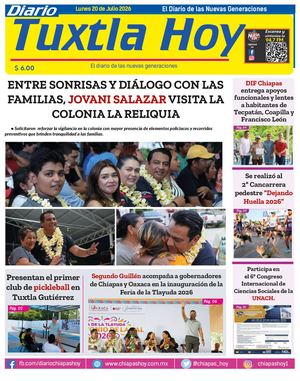 Tuxtla Hoy 20 De Julio 2026ok