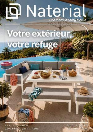 Votre extérieur, votre refuge.