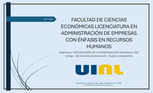 Cuadro Comparativo