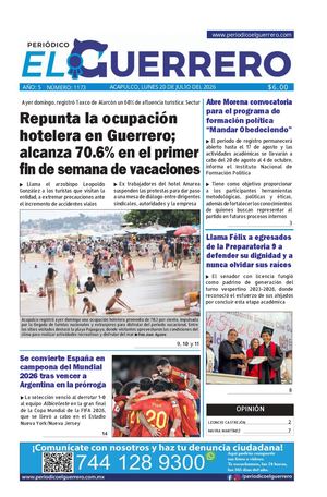Lunes 20 de julio del 2026