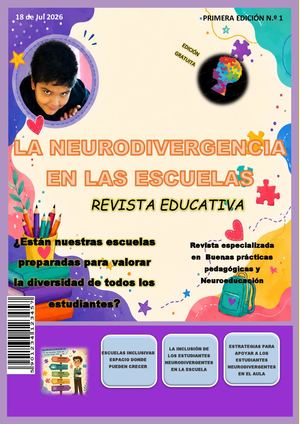 LA NEURODIVERGENCIA EN LAS ESCUELAS