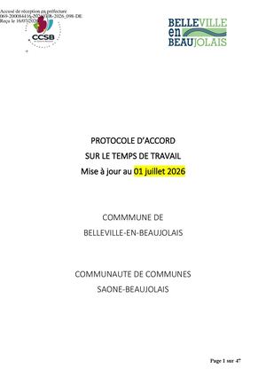 2026 098 PJ TPN 1 2026 098 Protocole Temps De Travail - MAJ Juillet 2026 Pdf