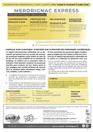 Mensuel Merdrignac N°11 Ete 2026