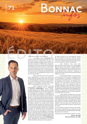 BONNAC INFOS - NUMERO 71