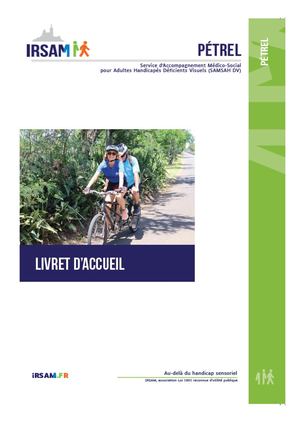 Livret d'accueil IRSAM Pétrel (SAMSAH DV) Gros caractères