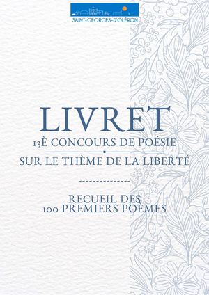 Recueil des poèmes du 13ème concours de poésie 2026