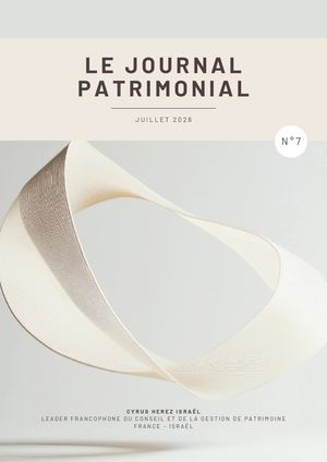 Journal Patrimonial en Israël - n°7