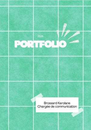 Portfolio 2 Brossard Karolane