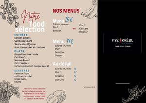 Carte Poz Kréol