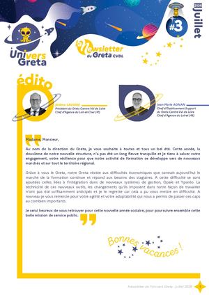 Newsletter Uni-Vers Greta #3.26