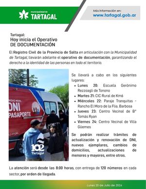 Partes de Prensa - 20/07/2026