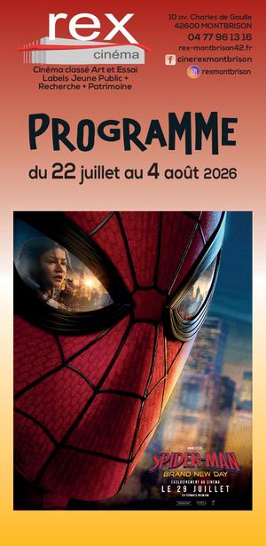 Programme Rex du 22/07 Au 04/08