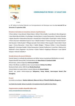 Communiqué De Presse Corresp Manosque 17juillet2026