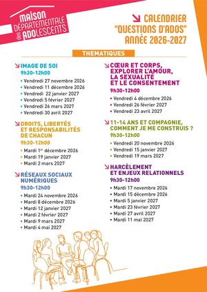 Fiches Ateliers - Question D'ados 2026-2027