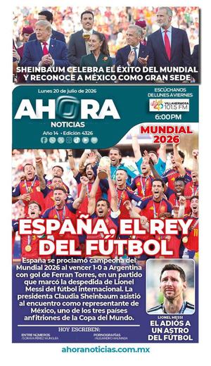LUNES 20 DE JULIO DE 2026