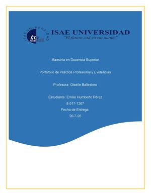PORTAFOLIO PRACTICA PROFESIONAL