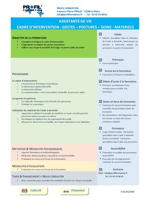 Cadre D'intervention Gestes Et Postures Materiel Copie